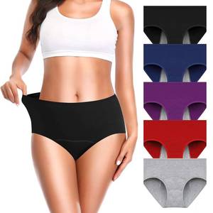lot 15337 image: OLIKEME Women Panties Leakproof Underwear for Heavy Flow Cycle Hipster for Teens,Mulit Size Large