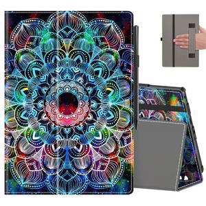 lot 15369 image: COOWPS Case for All-New Amazon Fire HD 10 Tablet (13th11th Generation, 20232021 Release) 10.1 - Slim Folding Stand Cover with Auto WakeSleep, Hand Strap & Stylus Pen Holder, Mandala Galaxy