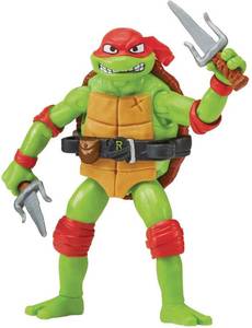 lot 15415 image: Teenage Mutant Ninja Turtles Mutant Mayhem 4.6� Raphael Basic Action Figure by Playmates Toys