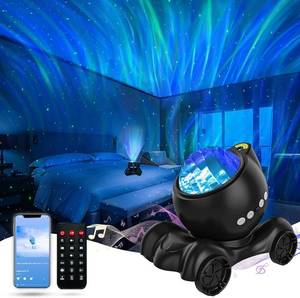 lot 15416 image: (APPEARS NEW &POWERS ON) Cayclay Star Proiector Galaxy Projector, Night Light with Bluetooth Speaker and White Noise Aurora Proiector for Bedroom, Kids Adults Gaming Room, Party, Gift, Room Decor (Mars Rover)