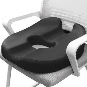 lot 15505 image: Donut Pillow Coccyx Seat Cushion for Prostate, Sciatica, Pelvic Floor, Pressure Sores, Pregnancy, Perineal Surgery, Postpartum Recovery Pain Pressure Relief Memory Foam Chair Pad