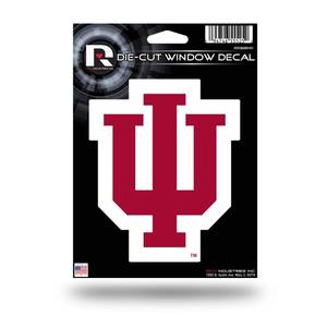 lot 15529 image: Rico Industries NCAA Indiana Hoosiers Die Cut Vinyl Decal