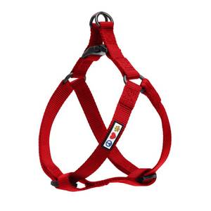 lot 15541 image: Pawtitas Solid Color Step in Dog Harness or Vest Harness Dog Training Walking of Your Puppy Harness Extra Small Dog Harness Red Dog Harness