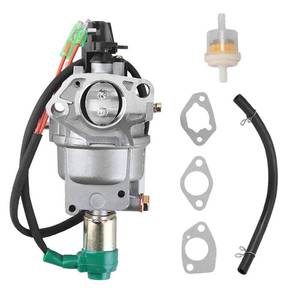 lot 15578 image: Carburetor with Solenoid Compatible With Honda GX390 GX340 8HP 9HP 11HP 13HP Generator