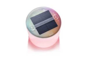 lot 15595 image: MPOWERD Luci Color Essence Solar Inflatable Lantern with 8 Pastel Color Options, 15 Lumens LEDs, Matte Finish, Lasts Up to 6 hrs, Rechargeable via Solar, Waterproof, IndoorOutdoor Decorating