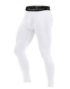 lot 15629 image: Roadbox Compression Pants Men Cooling Dry Base Layer Bottoms Outdoor Sports Cycling Tights Leggings for Basketball Football Running