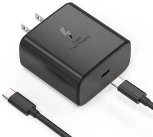 lot 15654 image: 2024 New 45W Samsung Charger Type C Super Fast Charging USB C Android Charger for Samsung Galaxy S24 UltraS24S24S23 UltraS23S23S22 UltraS22S22, Galaxy Tab, PPS Charger & 6ft C Cable