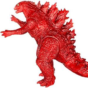lot 15675 image: TwCare Fire Godzilla vs. Kong 2021 Toy Burning Action Figure Flaming King of The Monsters, Movie Series Movable Joints Soft Vinyl, Travel Bag
