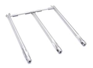 lot 15678 image: GasSaf 18 inch Burner Tube Set Replacement for Weber 69787, Spirit 300 E310 E320 E330 S310 S320 S330 Series Gas Grills with Up-Front Controls(2013 & Newer), 304 Stainless Steel Durable Burner Tube