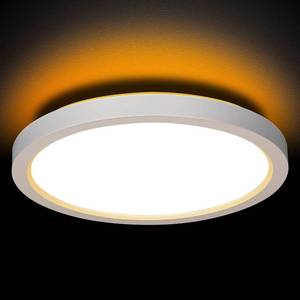lot 15683 image: 13 Inch LED Flush Mount Ceiling Light with Night Light, 24W, 2400lm, 3000K4000K5000K Selectable, Round Flat Panel Light, Dimmable Ceiling Light Fixture for Dining Room, Bedroom, Kitchen - Black