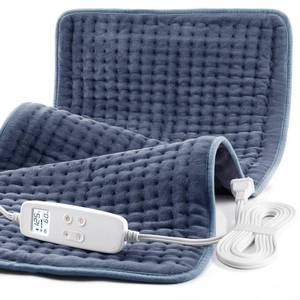 lot 15685 image: Heating Pad for Back Pain Relief, Extra Large 33 x 17, Portable Heating Pad for Shoulder, Neck, Cramp, Menstrual Pain, with Upgraded 6 Timer & 6 Temperature Controller