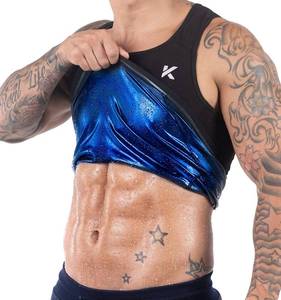 lot 15759 image: Kewlioo Mens Heat Trapping Pullover Sweat Enhancing Vest - Compression Vest Shirt Shapewear Top - Gym Exercise Versatile Heat Shaper Jacket(Black, LXL)