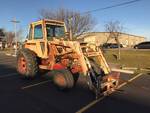 CASE 870  AGRI KING TRACTOR WITH GREAT BEND LOADER