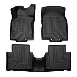 lot 42638 image: VIWIK Floor Mats Fit for Nissan Rogue 2014-2020, TPE Rubber Car Mats All Weather Custom Floor Liners for Nissan Rogue Full Set 1st and 2nd Row Non-Slip Odorless (Not fit Rogue Sport or Select Models)