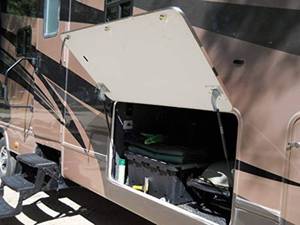lot 42664 image: Hatchlift RV Door Lift Kit for doors from 28 - 32 in height-Medium