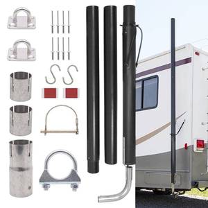 lot 42683 image: HRepair 44461 RV Generator Exhaust Extension Kit, replacement Camco Gen-Turi RV Generator Exhaust Venting System