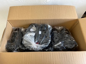 lot 49 image: BOX of 10 VIPER BLACK KICKING SAFETY GEAR (CHILD S)
