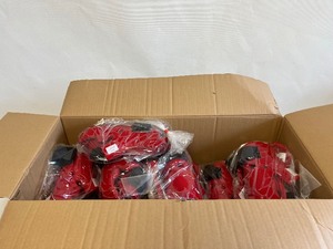 lot 23 image: BOX of 10 VIPER RED PUNCHING SAFETY GEAR (CHILD M)