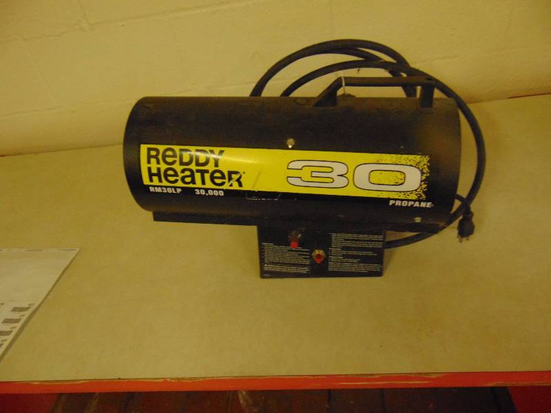 lot 8135 image: Reddy Heater 30 Propane Heater, RM30LP propane not included
