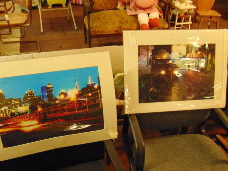 lot 8197 image: (2) ct. lot matted Cityscape Photos