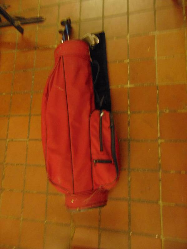lot 8212 image: Golf Clubs and bag