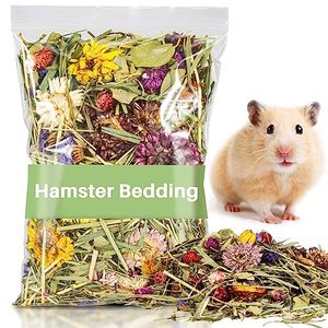lot 14573 image: Sukh 150G Hamster Bedding - Hamster Flowers & Herbs Hamster Bedding Odor Control Dwarf Hamster Bedding Gerbil Bedding Robo Hamster Bedding Katy Hamster Bedding Hamster Habitat Decor Hamster Forage