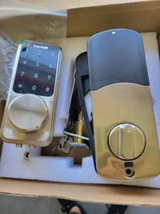 lot 18199 image: WiFi Deadbolt Smart Door Lock Hornbill Keyless Entry Smart Lock