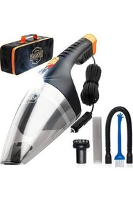lot 18208 image: ThisWorx Car Vacuum Cleaner 2.0 from Daughter, Son, Wife - Portable Handheld Mini Vacuum Cleaner W 16ft Cord, Bag, & Attachments - Small Vacuum for Car, RV, Boats, Travel