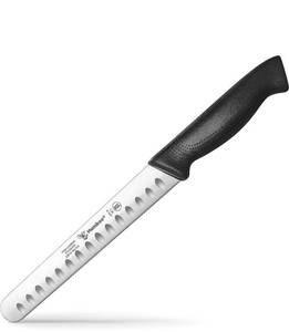 lot 18214 image: Chef 8-Inch Carving Knife with Granton Edge for Turkey Ham Meat Slicing and cutting NSF Certified