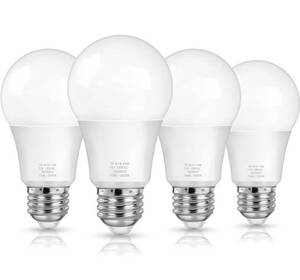 lot 18246 image: MAXvolador A19 LED Light Bulbs, 100 Watt Equivalent LED Bulbs, Daylight White 5000K, 1500LM, E26 Base, Non-Dimmable, 13W Bright LED Bulbs, 4-Pack
