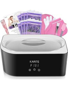 lot 18268 image: Paraffin Wax Machine for Hand and Feet - Karite Paraffin Wax Bath 4000ml Paraffin Wax Warmer Moisturizing Kit Auto-time and Keep Warm Paraffin Hand Wax Machine