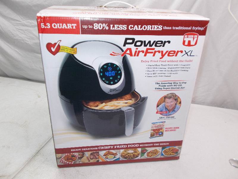as seen on tv power air fryer xl 5.3 quart