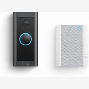 lot 59111 image: Retail - $99.00 Ring Video Doorbell Wired with Chime and Ring