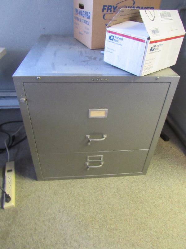 Shaw Walker 2 Drawer Fire Safe Cabinet Prose Office Furniture Refurbishing Business Liquidation Equip Bid