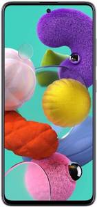 lot 1003 image: Samsung Galaxy A51 SM-A516U 5G Fully Unlocked - 128GB - Prism Crush Black - (Renewed) - Retail $168.5