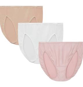 lot 10039 image: Vanity Fair Womens Illumination Hi Cut Panties (Regular & Plus Size) 103XL