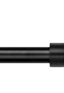 lot 10123 image: Zeerobee Curtain Rods for Windows 32 to 72, 1 Inch Black Curtain Rod Set, Heavy Duty Drapery Rods with Adjustable Curtain Rods, Outdoor Modern Curtain Rod with Simple End Caps, 32-72, Black