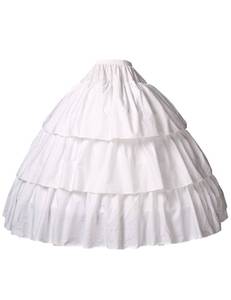 lot 10124 image: BEAUTELICATE Girls Petticoat 100% Cotton Crinoline Underskirt for Kids Flower Dress Slips
