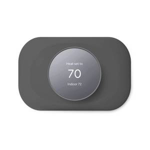 lot 10135 image: Compatible with Google Nest Thermostat 2020 Wall Plate Cover - Petrichor Nest Thermostat Trim Kit, Made for Google Nest Thermostat 2020, Cover Imperfections Easy to Install - Charcoal