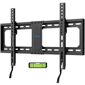 lot 10174 image: UL Listed Fixed TV Wall Mount for 37-82 Inch TVs, Low Profile TV Mount Fits 16, 18, 24 Studs, Wall Mount TV Bracket with Quick Release Lock, Max VESA 600x400mm, Holds up to 132 lbs by USX STAR