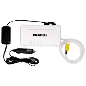 lot 10270 image: Frabill Magnum Bait Station Replacement Aerator, White
