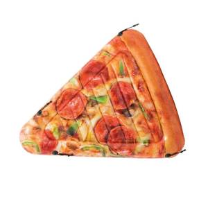 lot 10280 image: Intex Giant Inflatable Pizza Slice Float Mat For Lake, Beach, or Swimming Pool