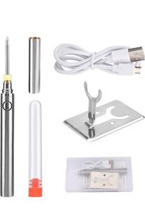 lot 10318 image: 5V 15W Cordless Portable USB Soldering Iron, Rechargeable Built-In Battery Soldering Iron Kit, Electronic Soldering Tool Pen Kit Charging Welding Tool