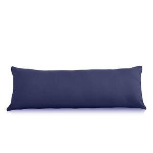 lot 10531 image: EVOLIVE Ultra Soft Microfiber Body Pillow CoverPillowcases 21x54 with Hidden Zipper Closure (21x54 Body Pillow Cover, Navy)