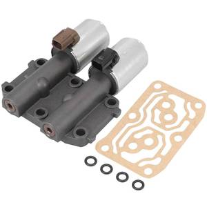 lot 10587 image: X AUTOHAUX Transmission at Clutch Dual Linear Shift Solenoid Valve 28260-R90-004 for Honda CR-V 2012-2014 for Acura ILX 2013-2014