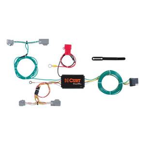 lot 10643 image: CURT 56285 Vehicle-Side Custom 4-Pin Trailer Wiring Harness, Fits Select Volvo XC90
