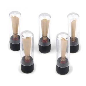 lot 10697 image: Geesatis 5 PCS Bassoon Reeds, Soft Medium Bamboo Bassoon Reed Instrument Accessories