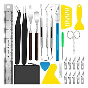 lot 10724 image: JTIEO Weeding Tools for Vinyl 26Pcs Craft Weeding Tools Kits Cricut Weeding Tool Set Scrapbooking Tools DIY Art Tools Precise Vinyl Weeding Tool Kit