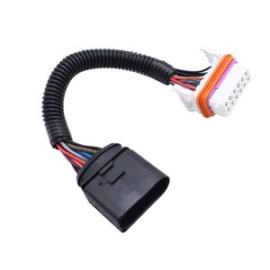 lot 10760 image: 1 pc SHLPDFM Headlight Wiring Harness 12 pin Fits for Porsche Cayenne Xenon 2003-2006 Quality 955631239 11