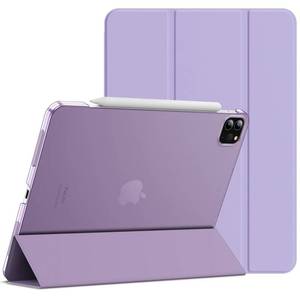lot 10842 image: JETech Case for iPad Pro 11-Inch, 2022202120202018 Model (4th3rd2nd1st Generation), Compatible with Pencil, Cover Auto WakeSleep (Light Purple)